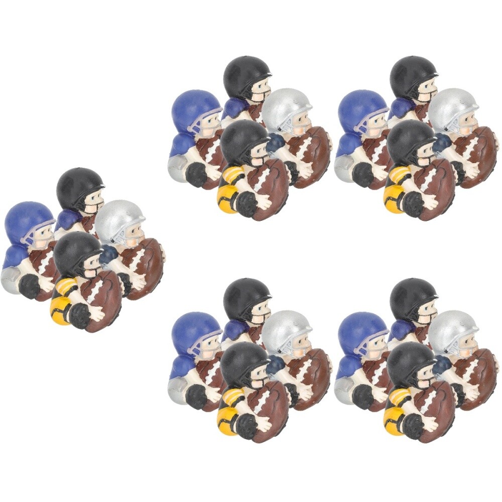 4pcs Premium Abstract Resin Statues for Creative Home Decor