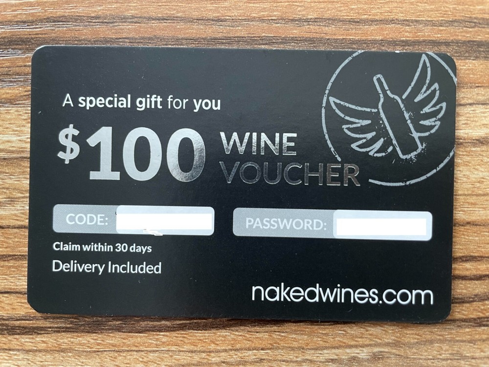 $100 NakedWines.com Gift Card for Fine Wines-image