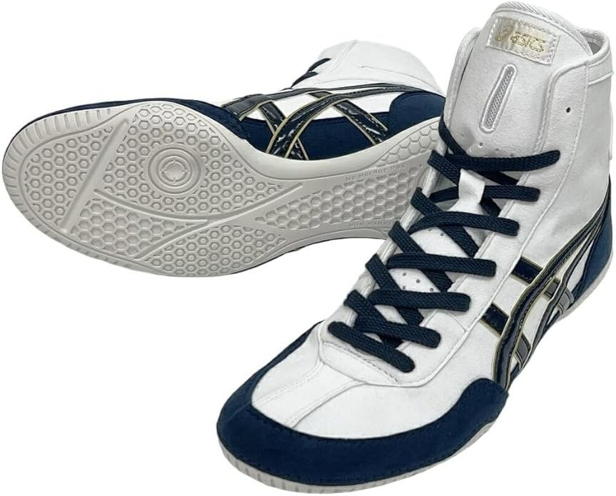 ASICS EX-EO Wrestling Boxing Shoes 1083A001 TWR900 New model White Navy Gold NEW