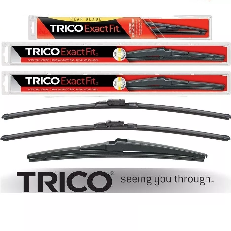 Wiper Blades 3-Pack Front+Rear - fit 2017+ Mazda CX-5 CX5 - 2417B/1817B/14A