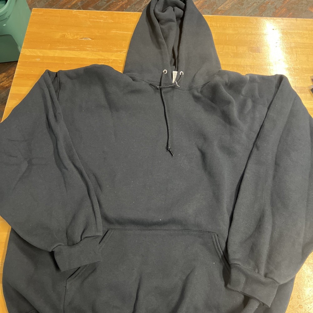 NEW Fruit of the Loom 12 oz Supercotton Pullover Hoodie 2XL Heavyweight DEFECTS