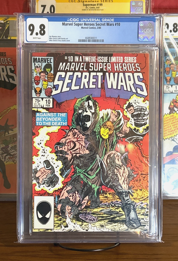 Marvel Super Heroes Secret Wars #10 CGC 9.8