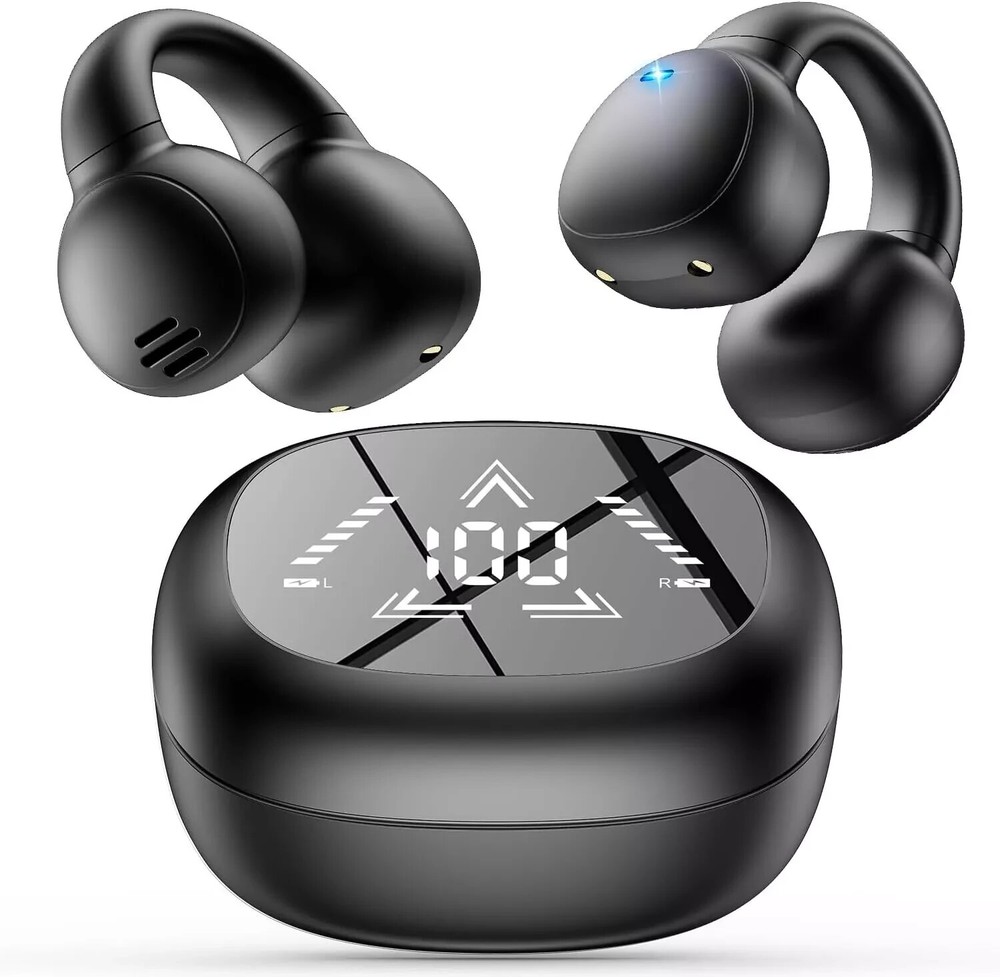 M47 Wireless Earbuds Ear Clips Bluetooth Sport Buds With Charging Case