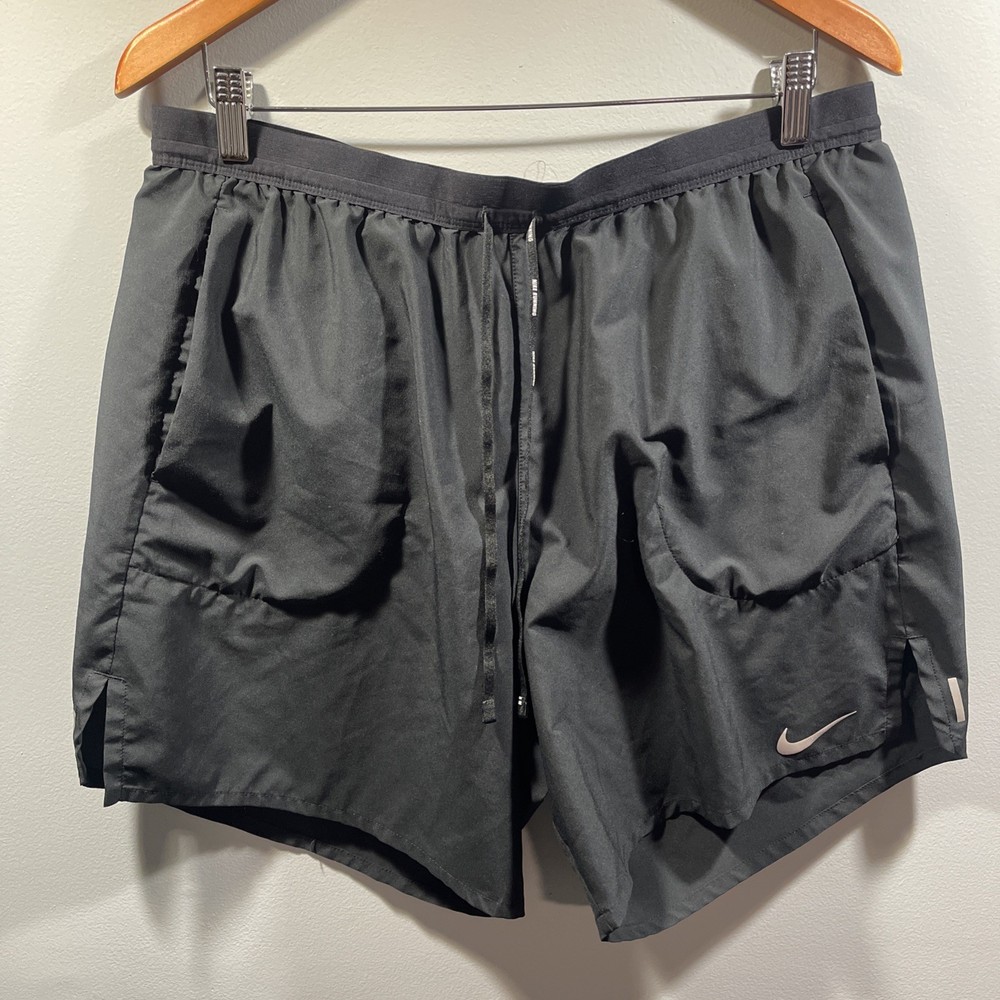 Nike Dri-FIT Flex Stride Shorts Mens XL Black 7