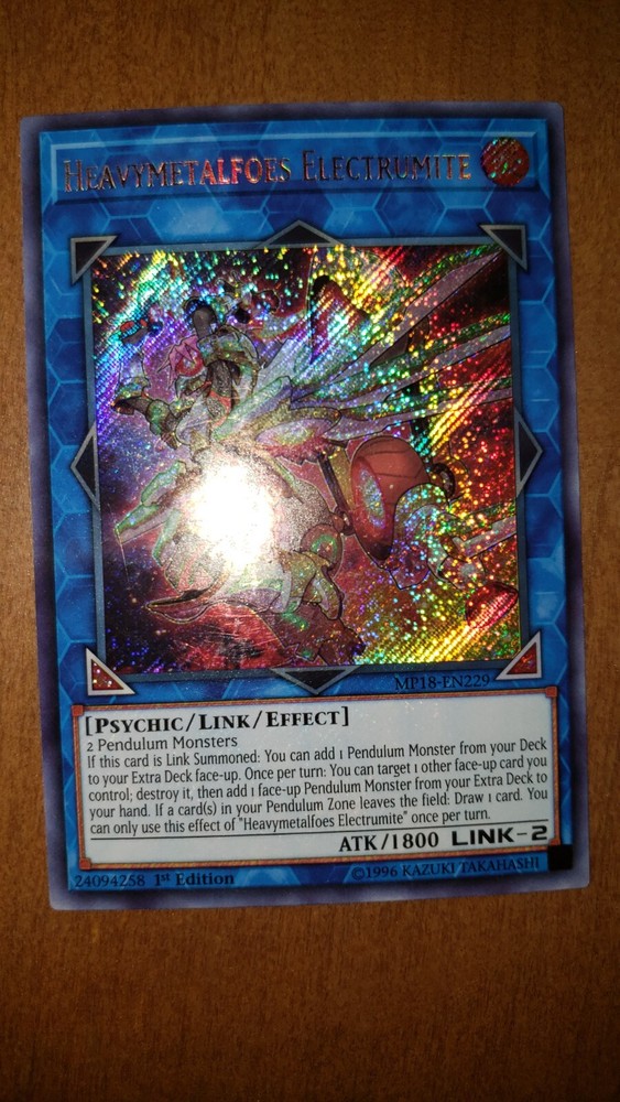 Heavymetalfoes Electrumite MP18 1st Edition Mega-Tin Ultra Rare