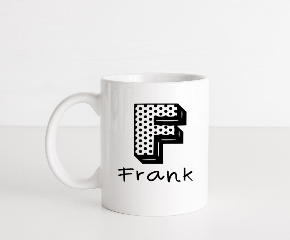 Personalized Name Mug Initial And Name Office Mug Personalized Coffee Mug Custom