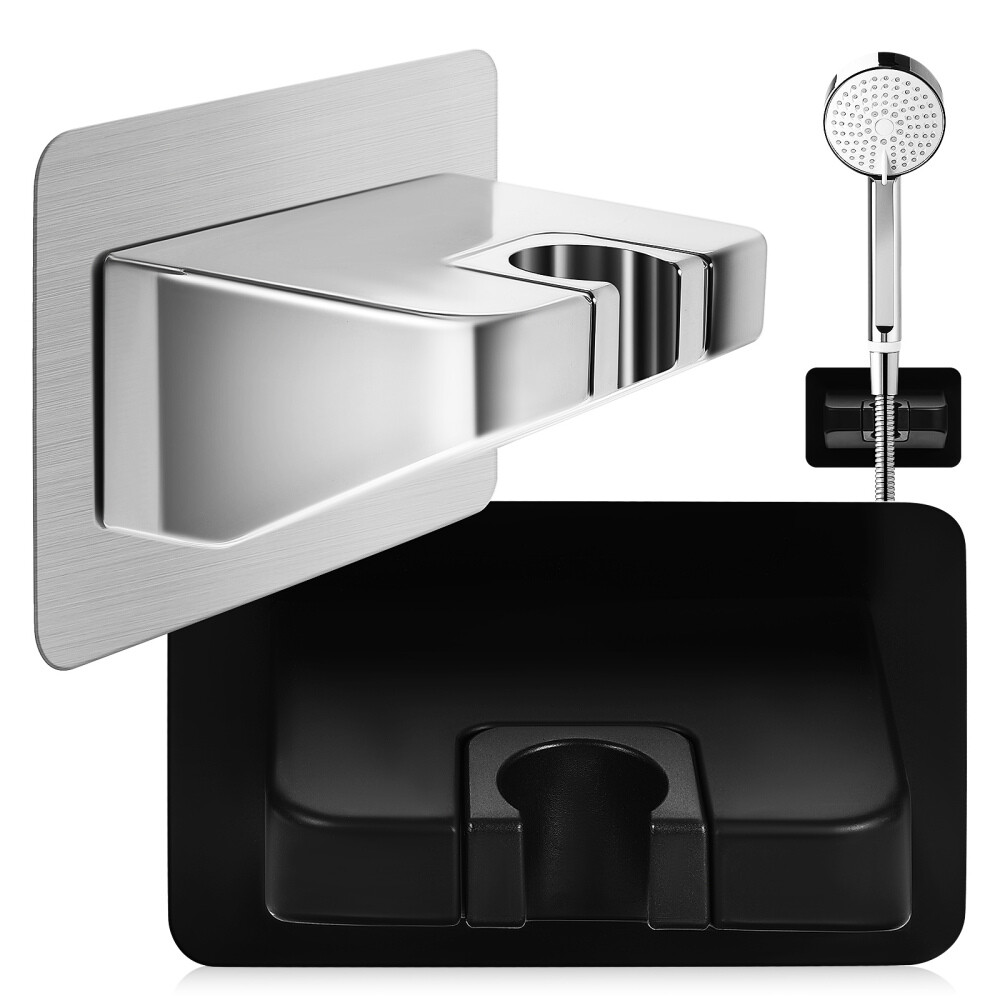 2 Pcs Hard Water Filter Shower Bracket Smooth Surface Holder