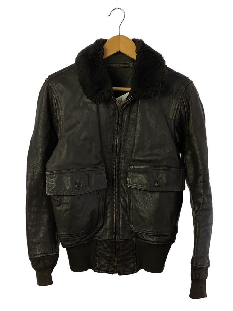 Leather Jacket Blouson/-/Leather/Brw 3110
