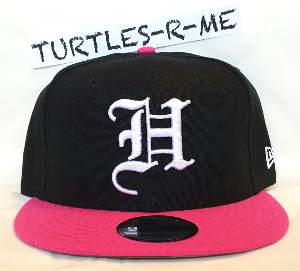 Valentine's Day FITTED HAWAII New Era SNAPBACK Hat H-PRIDE Pink Camo FITSTRIKE-image