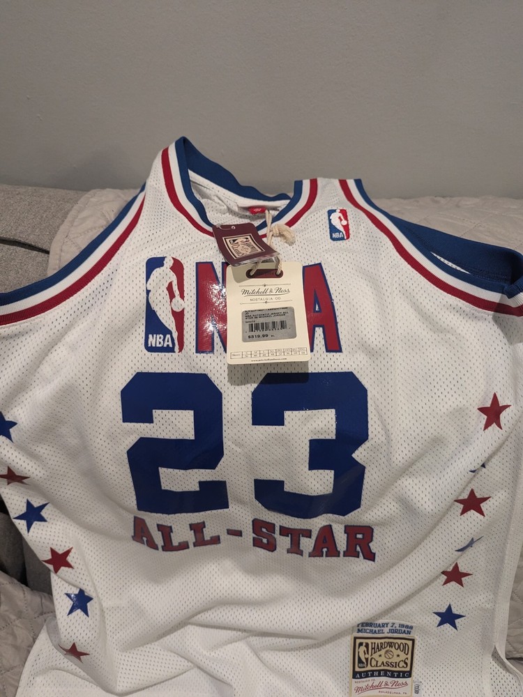 MITCHELL & NESS AUTHENTIC MICHAEL JORDAN L 44 1988 ALL-STAR GAME JERSEY DS