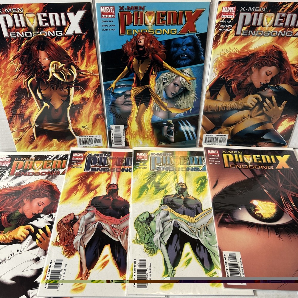 X-Men: Phoenix Endsong #1-5 (2005) Complete Mini Series W/VariantsMarvel *VF-NM*