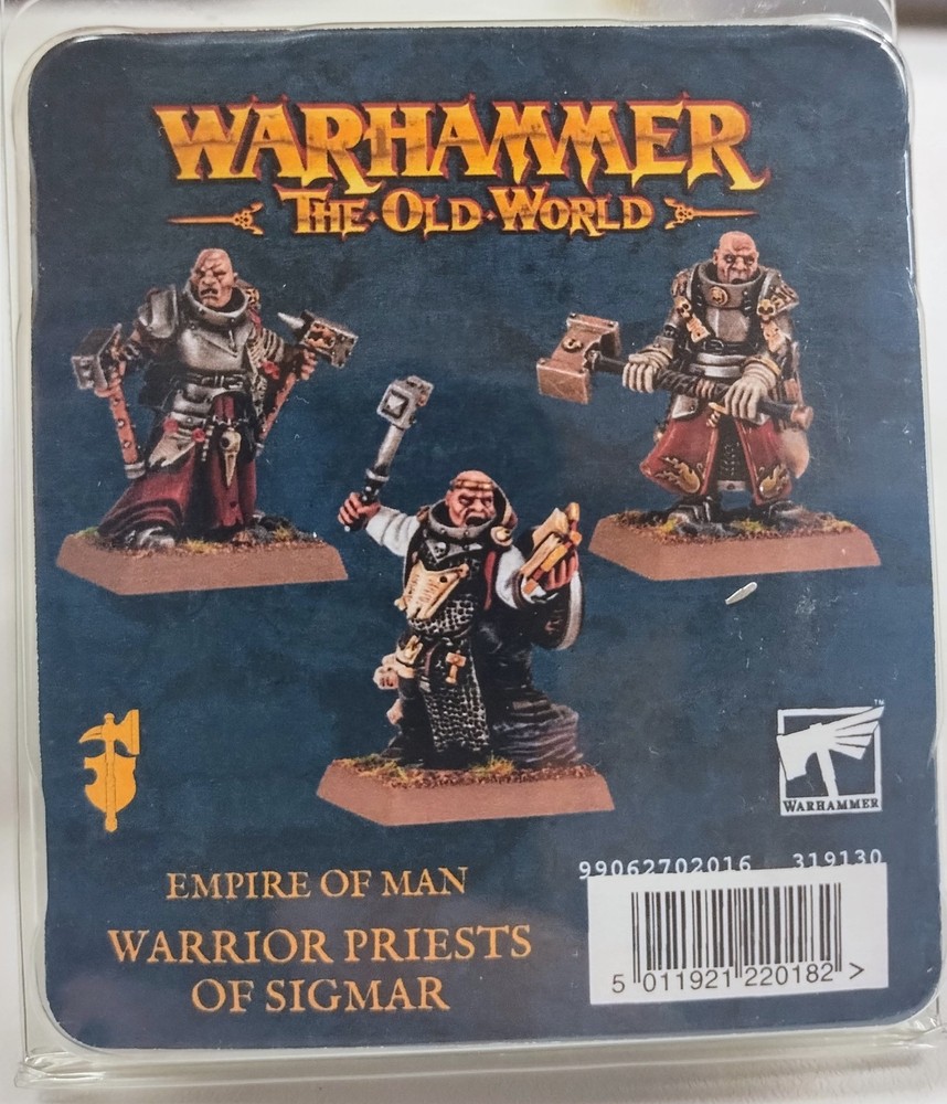Warrior Priests Of Sigmar Warhammer: The Old World - Empire of Man - GW NIB