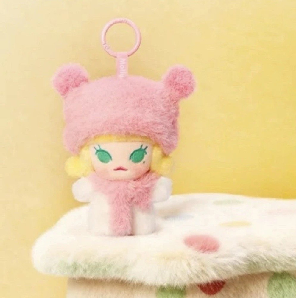 Authentic Fluffy & Cozy Series Plush Pendant Blind Box Figures Confirmed MOLLY
