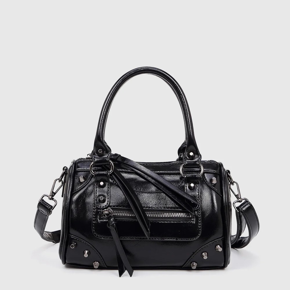 Fashion Rivets Large Capacity Pillow Bag Single Shoulder Crossbody Women's Bag