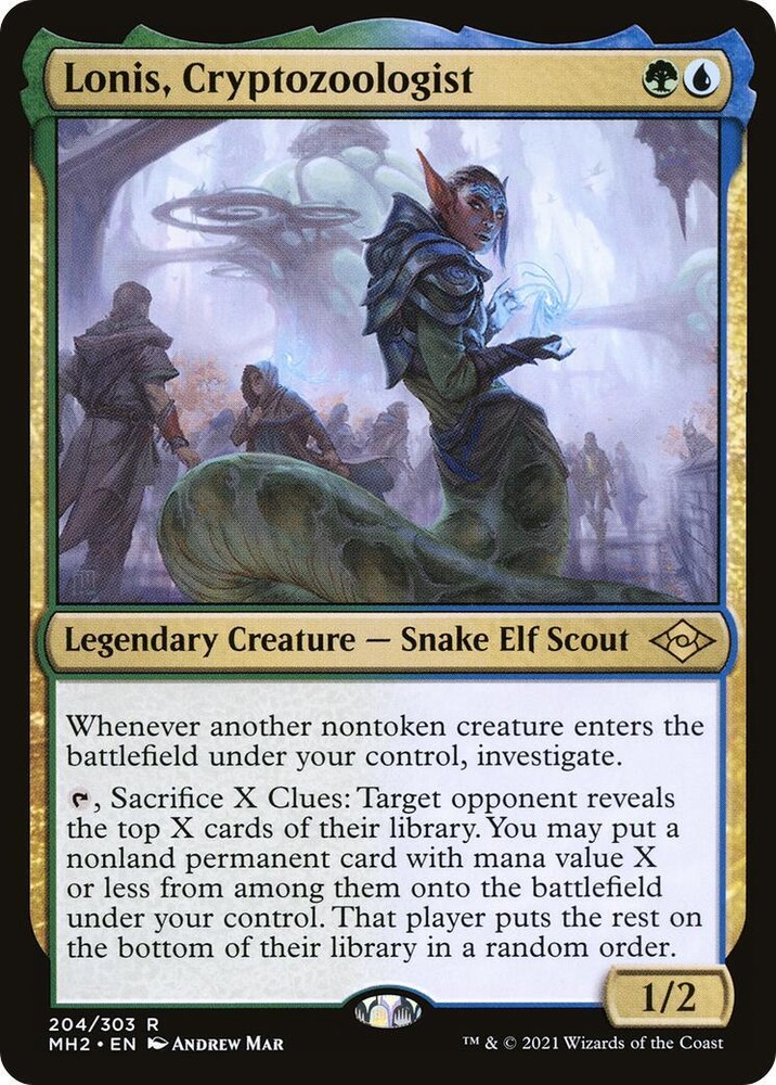 Lonis, Cryptozoologist Modern Horizons 2 Regular