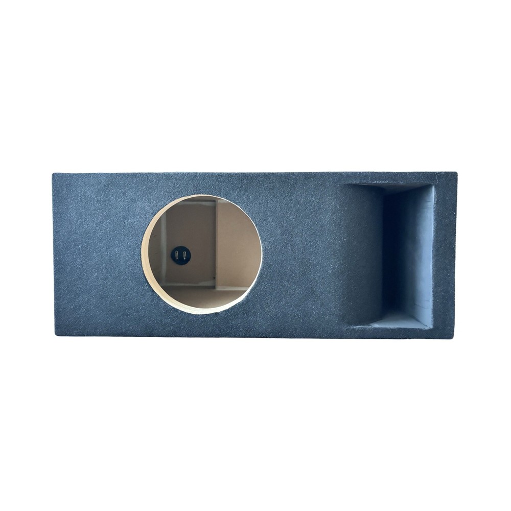 8” Single Ported Subwoofer Enclosure Car Audio Speaker MDF-Black