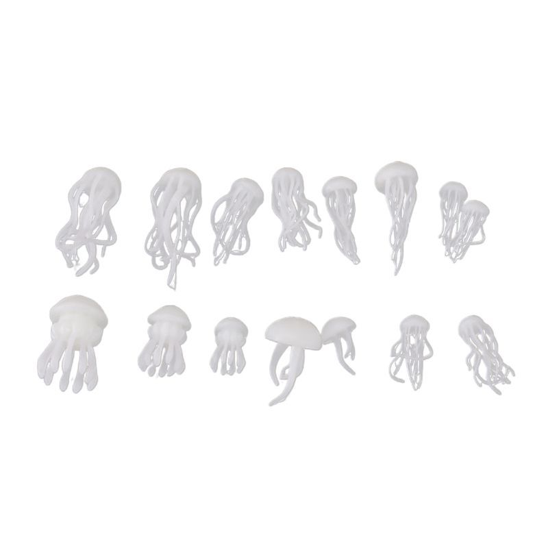 16-Piece Epoxy Resin Kit for 3D Crystal Ocean Jellyfish Art