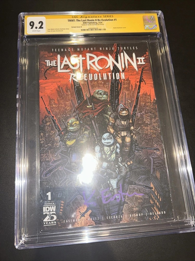Teenage Mutant Ninja Turtles: the Last Ronin II Re-Evolution #1 COVER B SIGNED