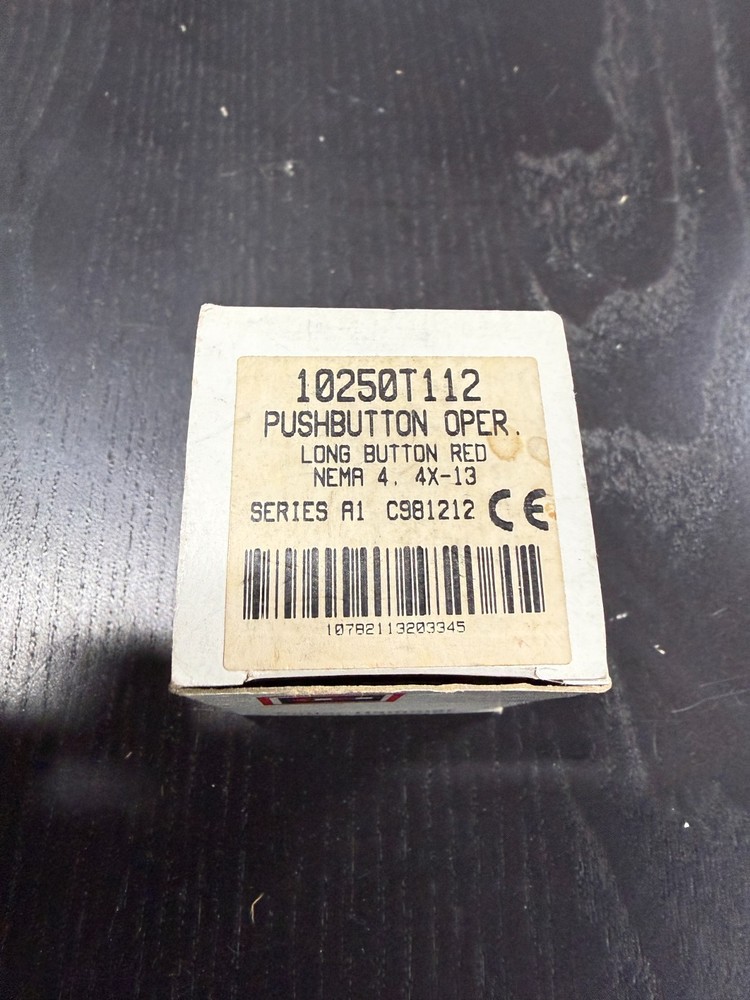 Eaton Cutler-Hammer 10250T112. LONG BUTTON, RED - ITEM#703