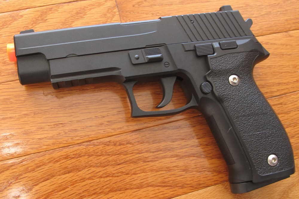 Metal Airsoft Spring Pistol SIG Sauser P226 Style shoot 6mm BB 280 FPS