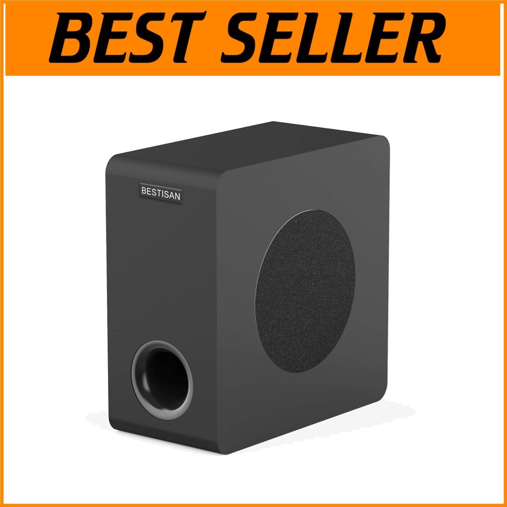 Dynamic 6.5 Inch Subwoofer: Powerfully Compact Bass for Home Theater Setup
