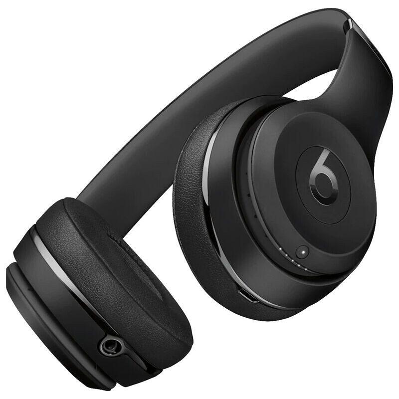 Beats Solo3 Wireless On-Ear Headphones Matte Black with Apple W1 Chip