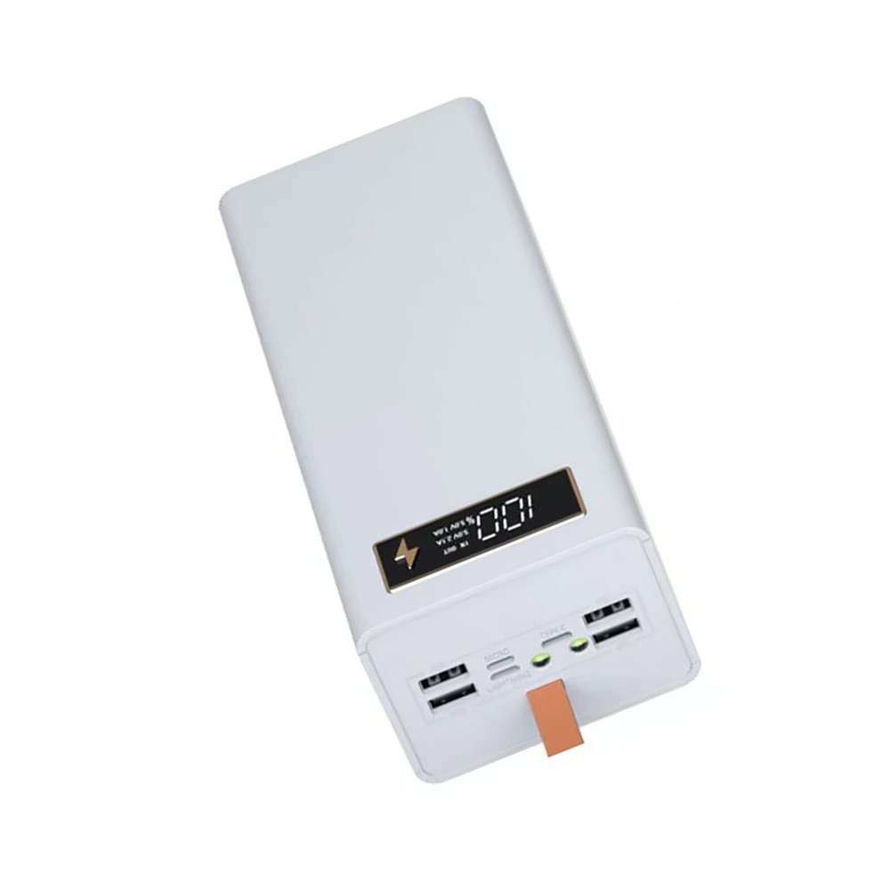 Detachable Battery Case LCD Display Power Bank Shell Charger Box Materials Parts