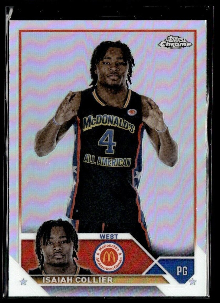 2023-24 MCDONALD'S ALL AMERICAN ISAIAH COLLIER MCDONALD'S #62 REFRACTOR