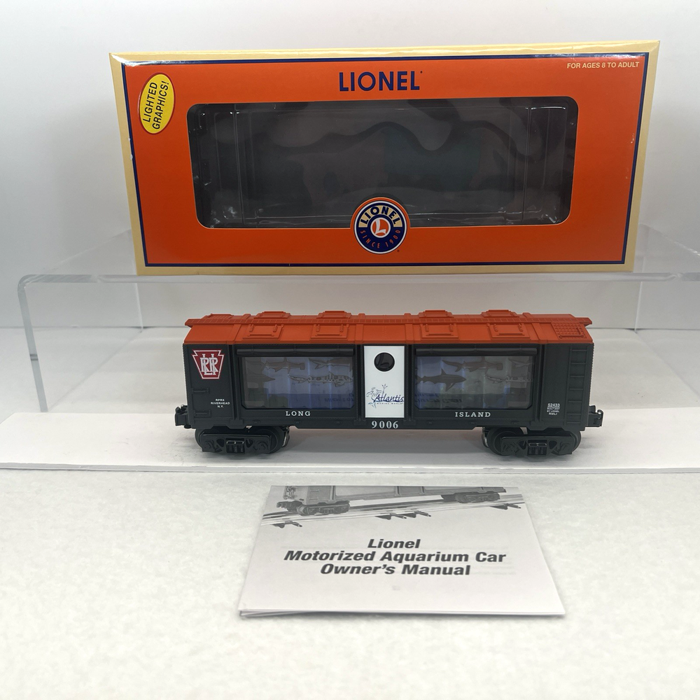 Lionel 6-52433 RMLI Atlantis Marine World Aquarium O Gauge Train Car Club Long Island