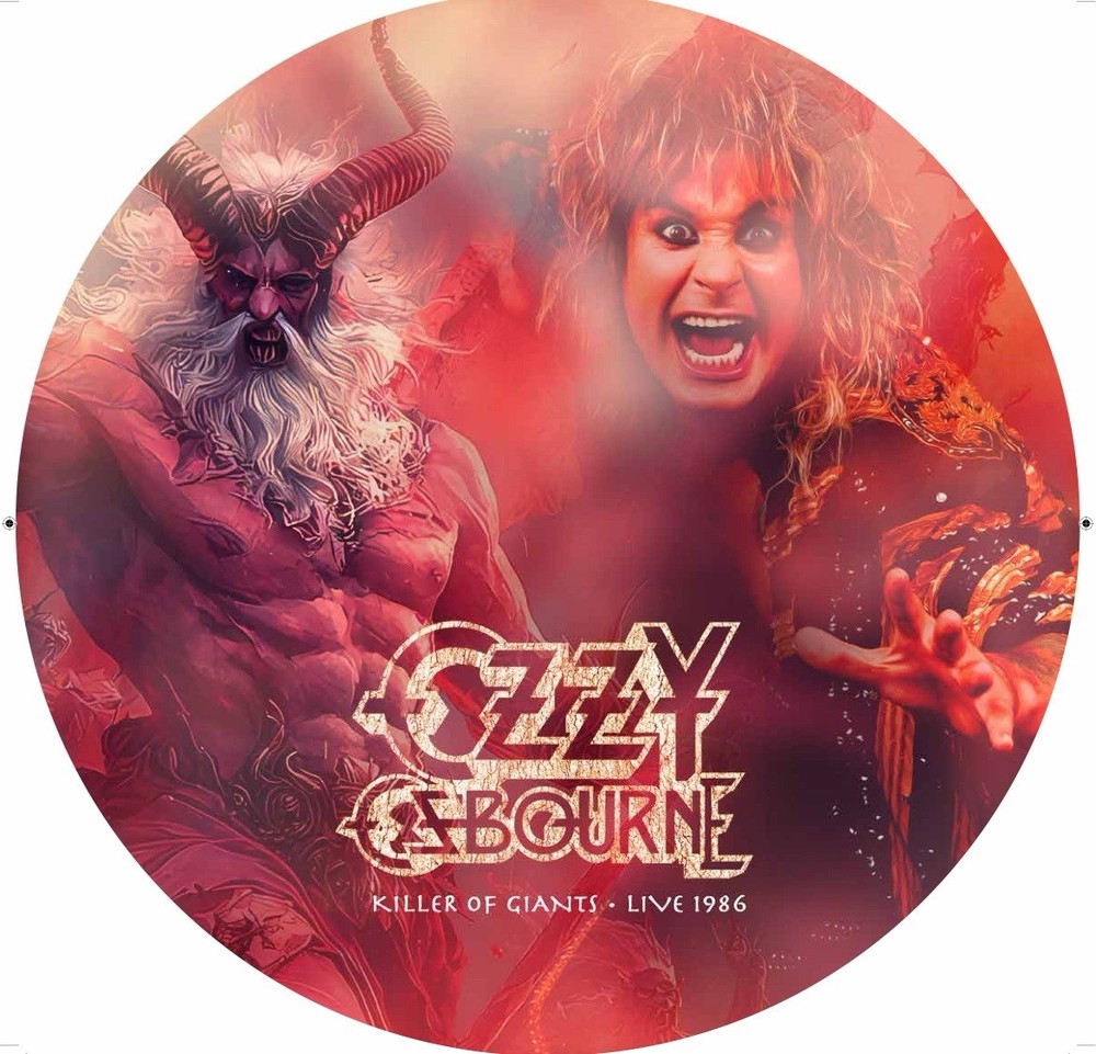 Ozzy Osbourne Vinyl Picture Disc Killer Of Giants 1986. Exclusive