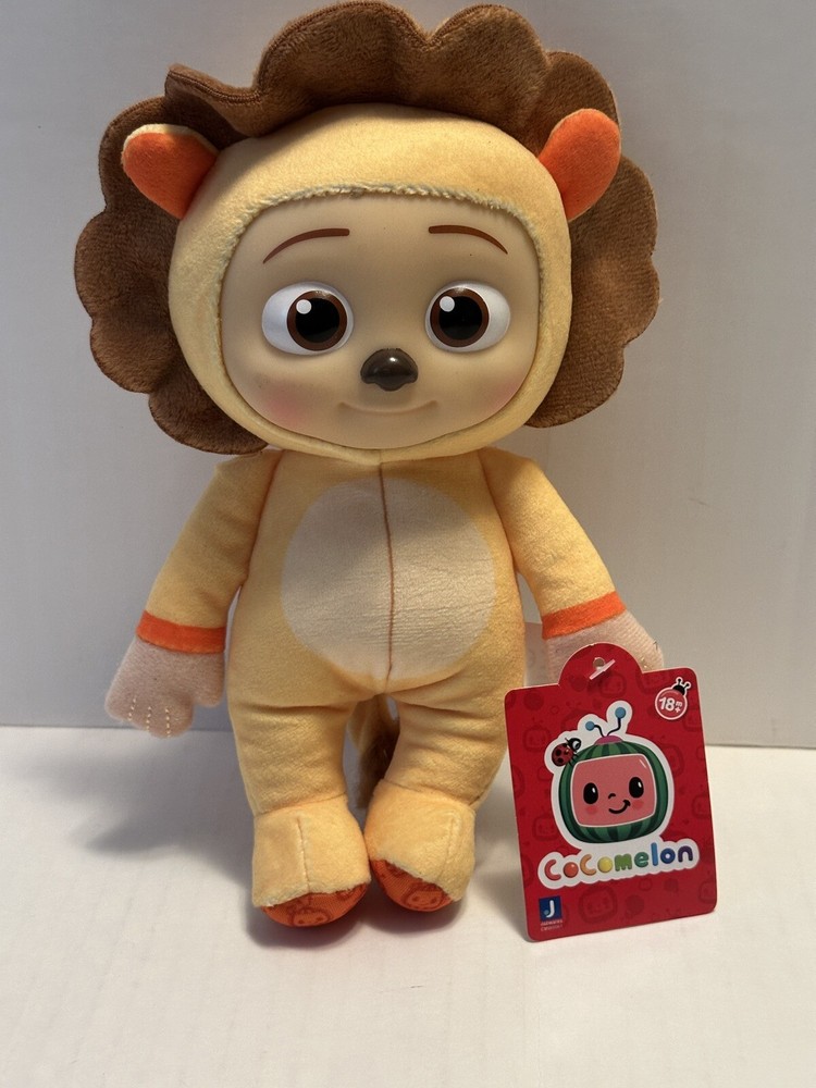 Cocomelon JJ Lion Plush Stuffed Animal Costume Toy 8 Inch by Jazwares