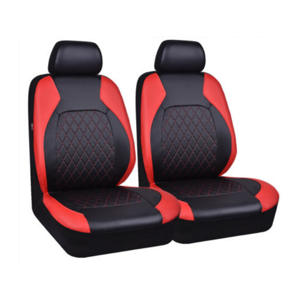 Premium Leather Front Seat Covers for Honda Civic 2001-2022 – Custom Fit Protection