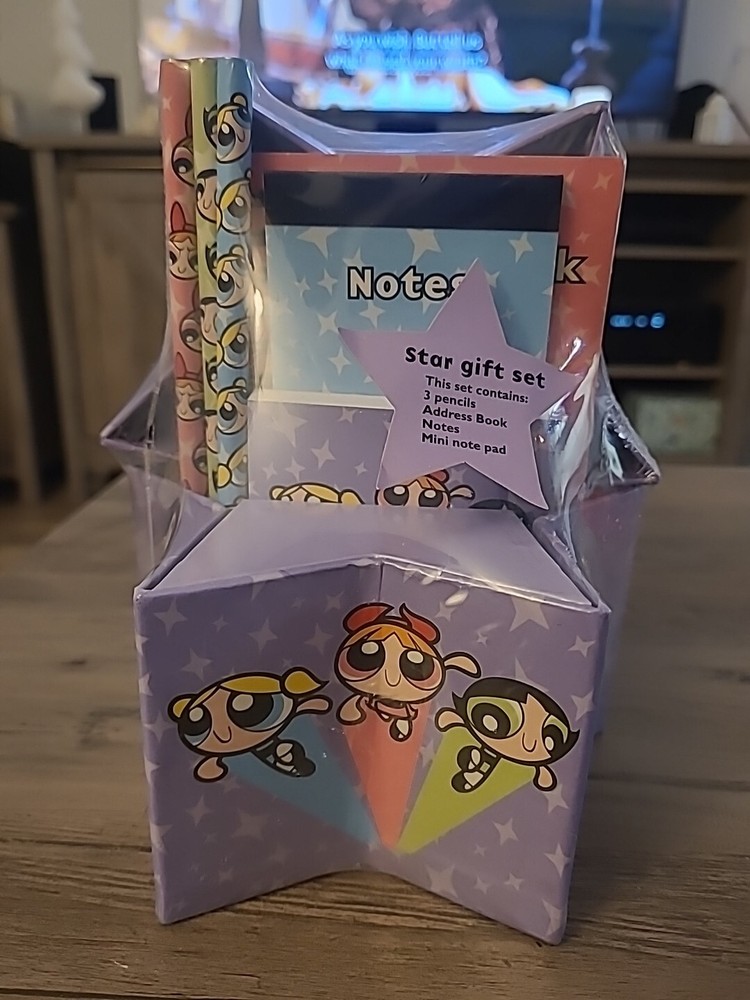 2000s RARE Vintage Powerpuff Girls Buttercup WB Y2K Stationery Set