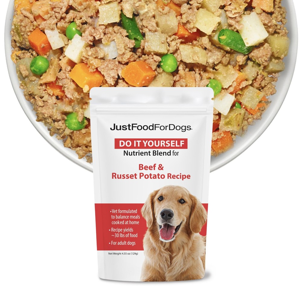 JustFoodForDogs DIY Nutrient Blend for Homemade 4.55 Ounce (Pack of 1),