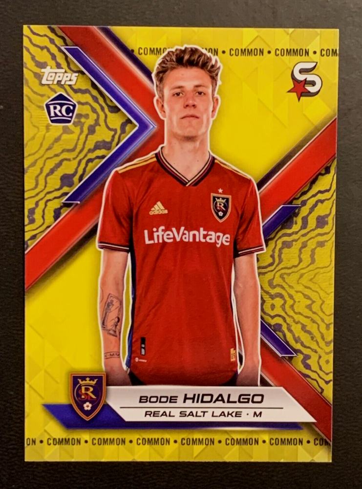 2024 Topps Superstars MLS Bode Hidalgo RC Rookie Yellow Common Card
