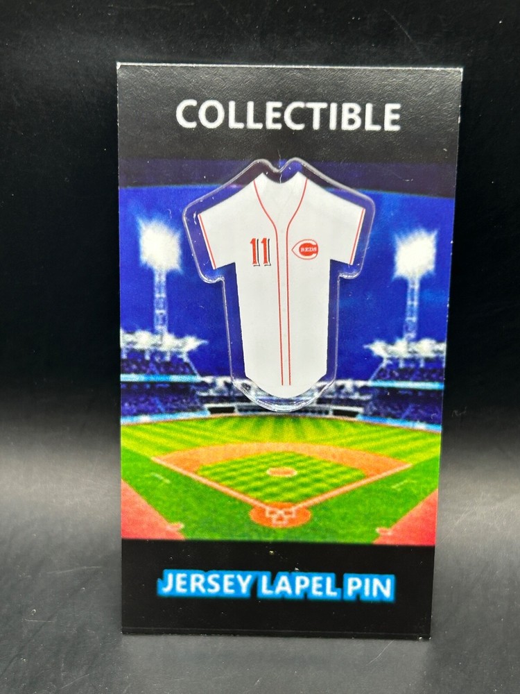 Cincinnati Reds Hal McRae  jersey lapel pin-Retro Classic Collectable