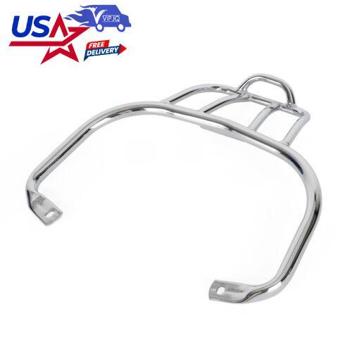 Sloped Rear Rack Carrier Pannier Chrome For Vespa GTS250 GTS300 GTV300 08-22