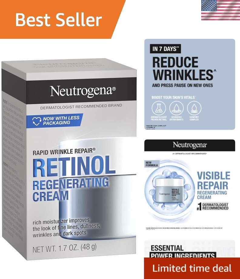 Anti-Aging Retinol & Hyaluronic Acid Face Cream 1.7 oz  