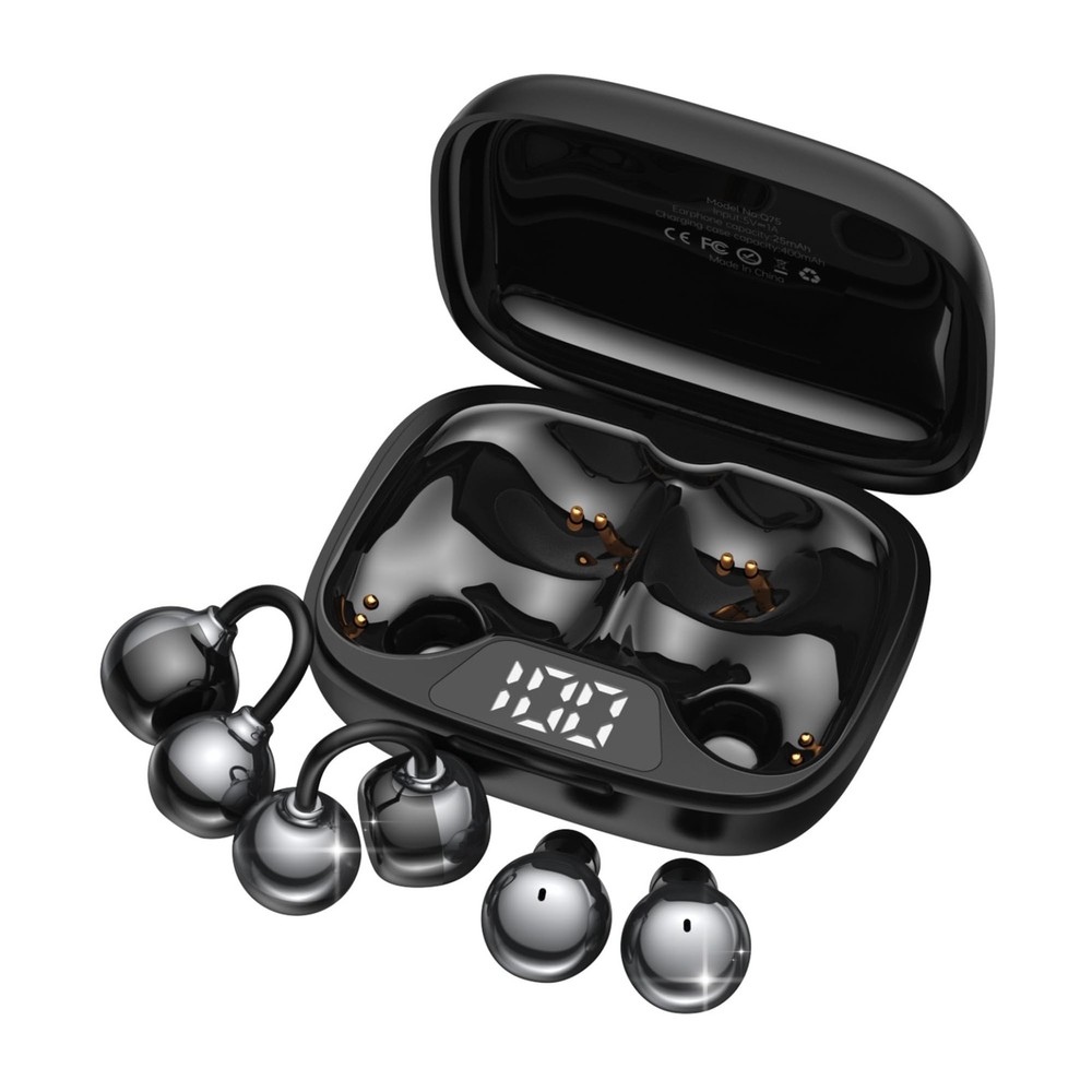 2-in-1 Wireless Earbuds Set, Open-Ear Clip & Mini Sleep Headphones, 36H Batte...