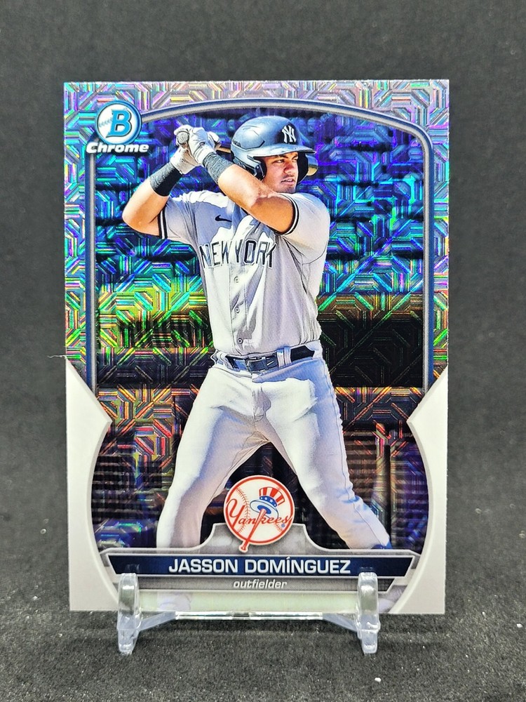2023 Bowman Chrome Mega Jasson Dominguez Mojo #BCP-18 New York Yankees