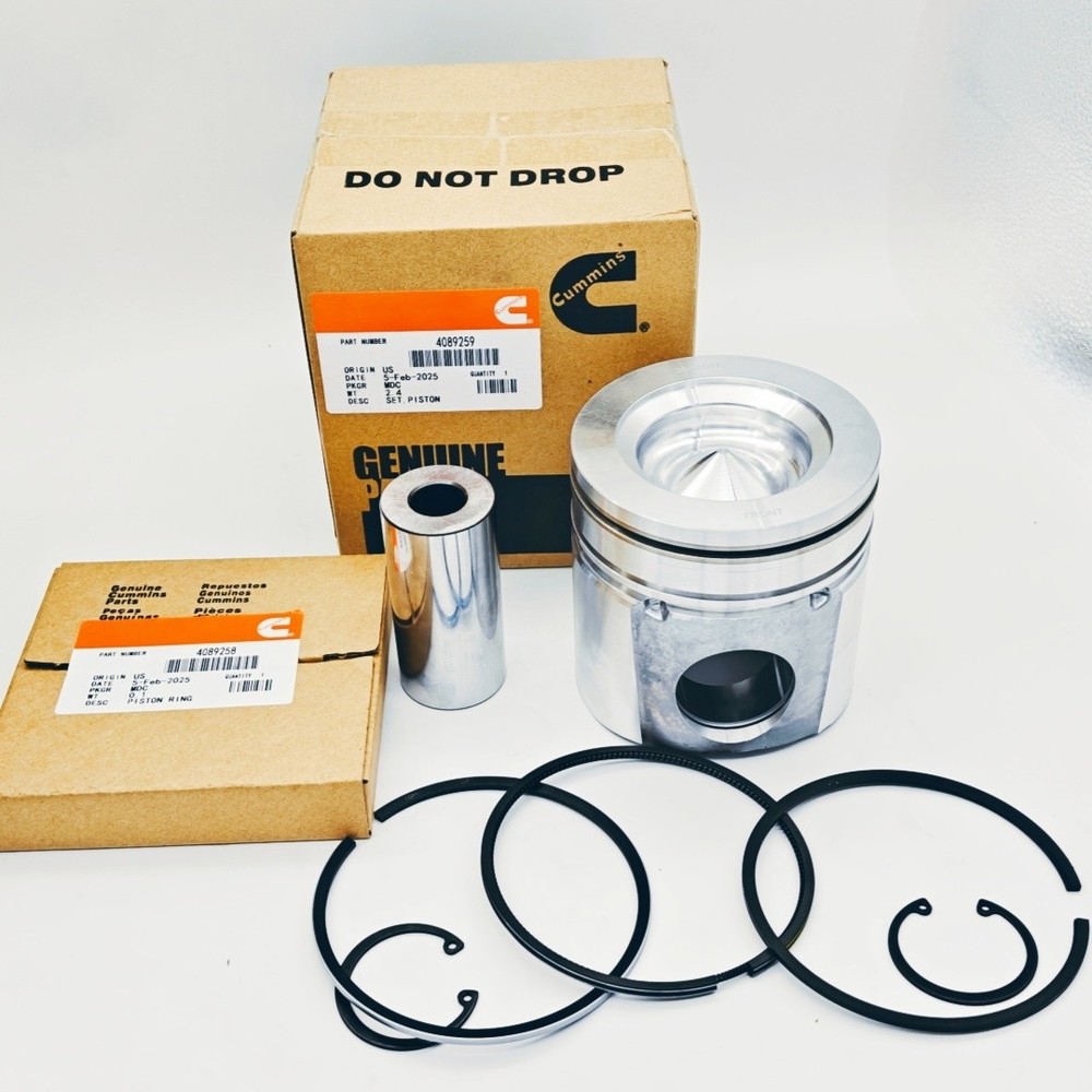 Piston+Ring Set For Cummins Dodge Ram 5.9L 24V STD ISB B5.9 B3.9 QSB 4089259