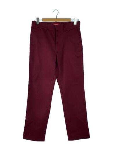 Supreme Work Pant   Work pants   30   Polyester   Bordeaux   Wine red
