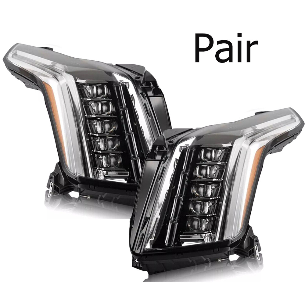For 2015-2020 Cadillac Escalade FULL LED Projector Headlights Left+Right