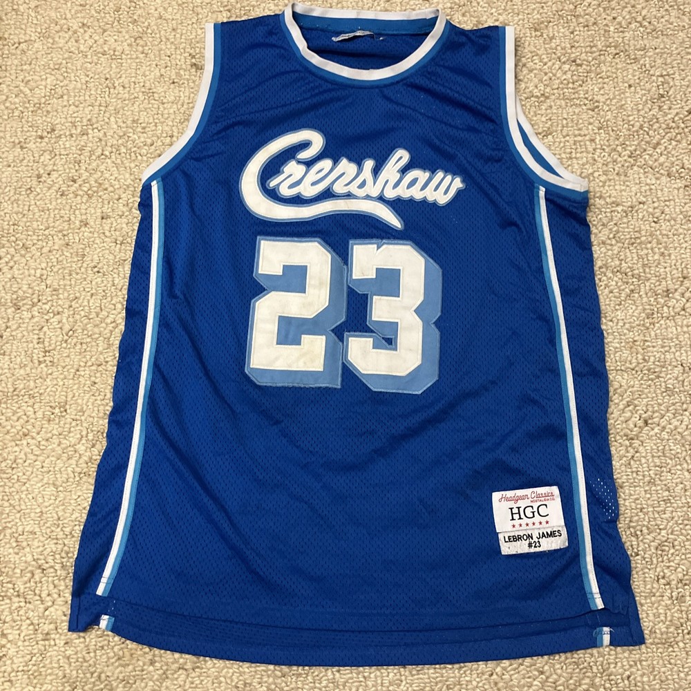 LeBron James Crenshaw #23 Vintage Headgear Jersey Size 2XL