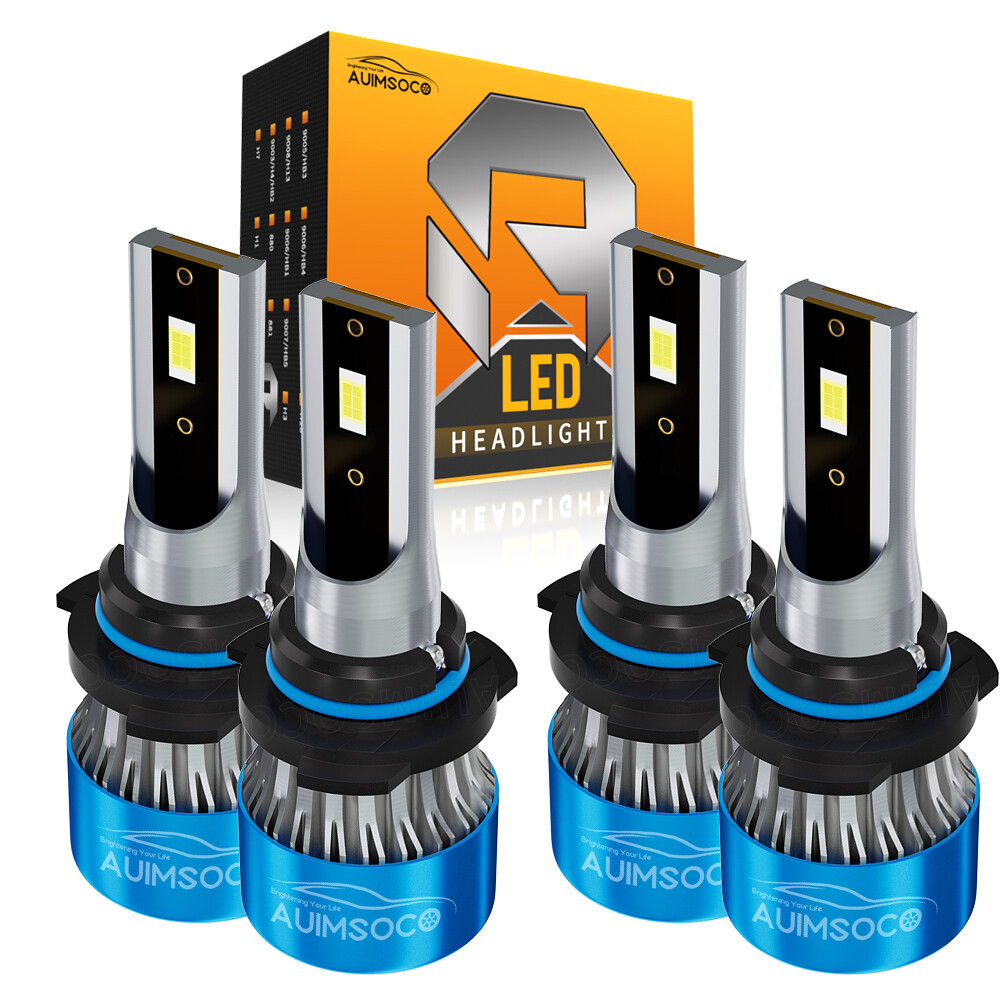 LED Headlight Bulb High Low Beam 6000K Super White For GMC Sonoma 1994-2004