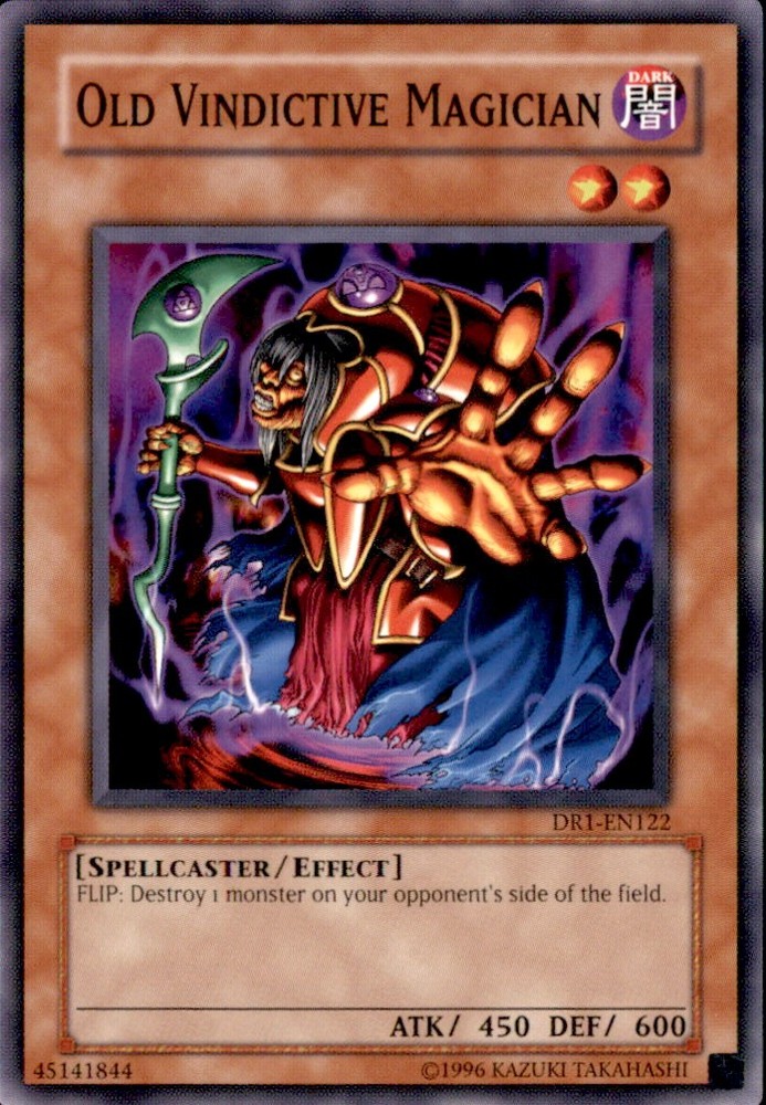 Vindictive Magician DR1-EN122 YuGiOh Rare Card  