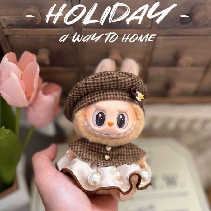 POP MART LABUBU The Monsters Plush Doll Outfit Set for Clothes Change