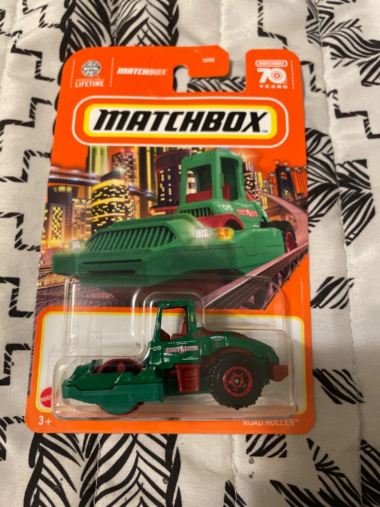 Matchbox - 2023 Mainline 52/100 Road Roller (BBHKW63)