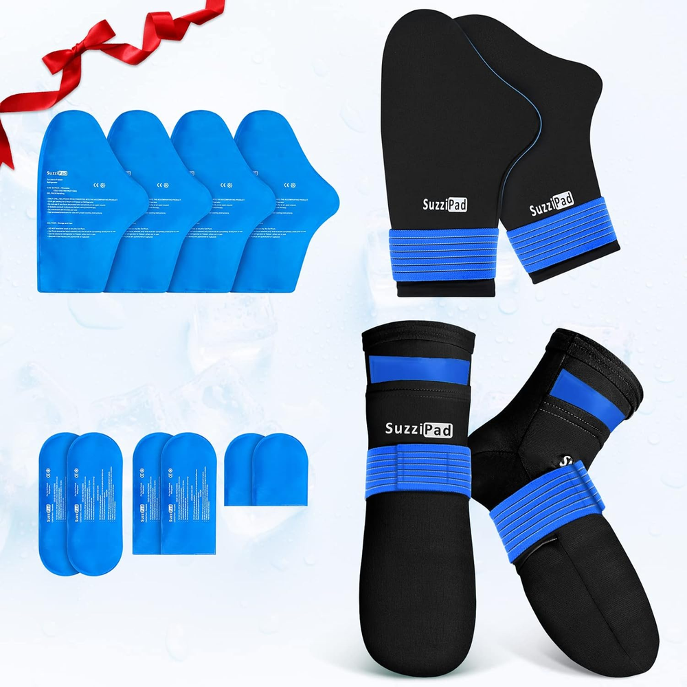 Foot Ice Pack Cooling Socks and Cold Gloves for Chemotherapy, Chemo Comfort Item