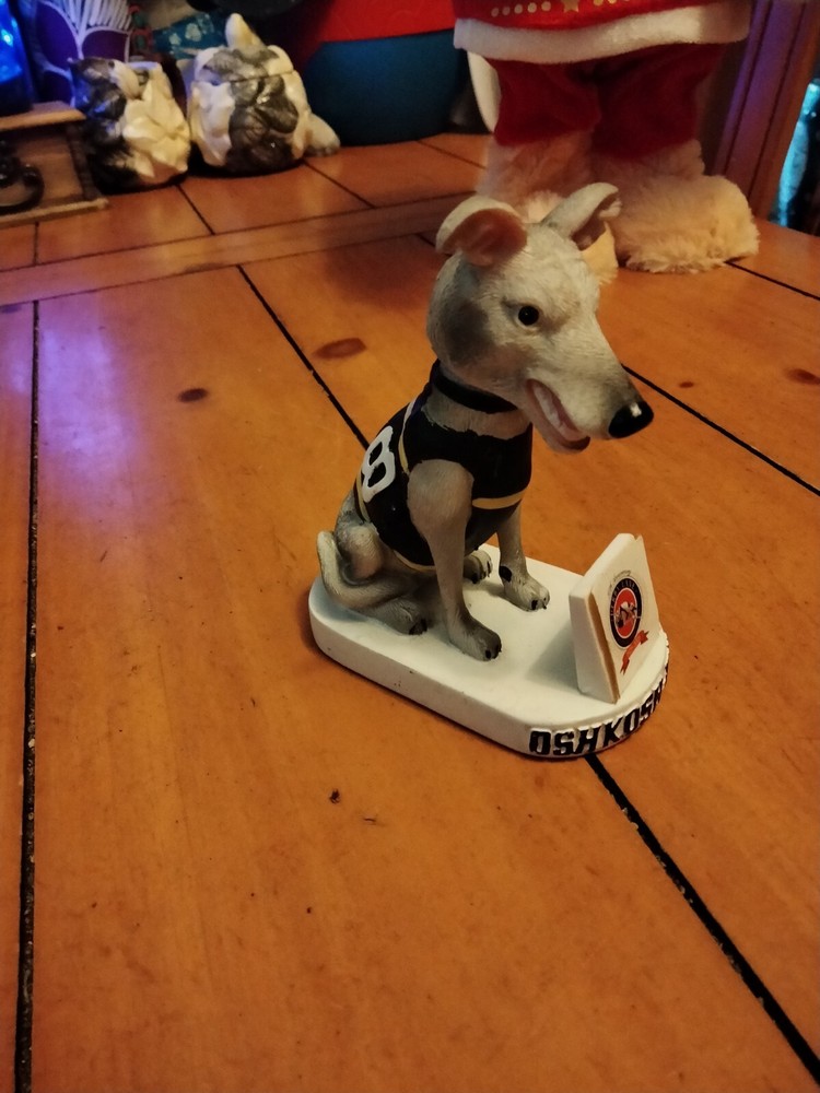 Vintage Derby Lane St Petersburg Greyhound Dog Bobblehead 